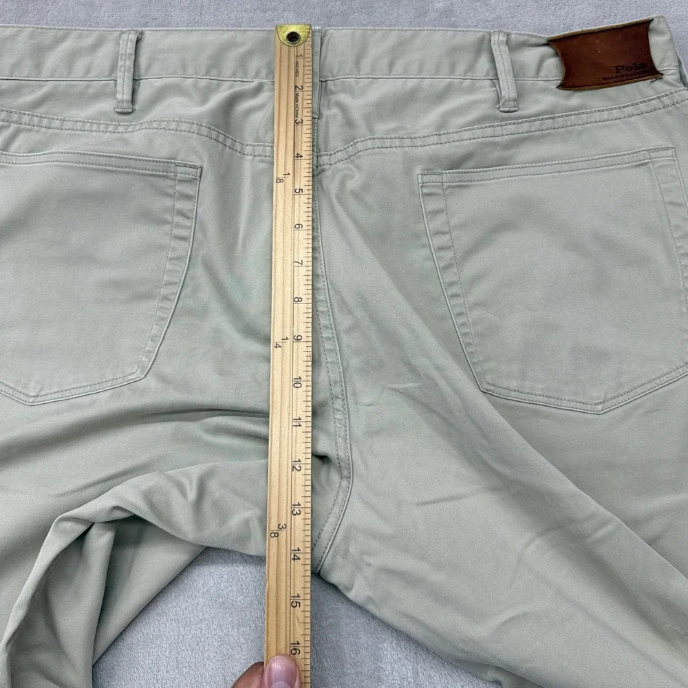Polo Ralph Lauren Prospect Straight Pants Mens‎ 38x30 Khaki Tan Stretch Chinos